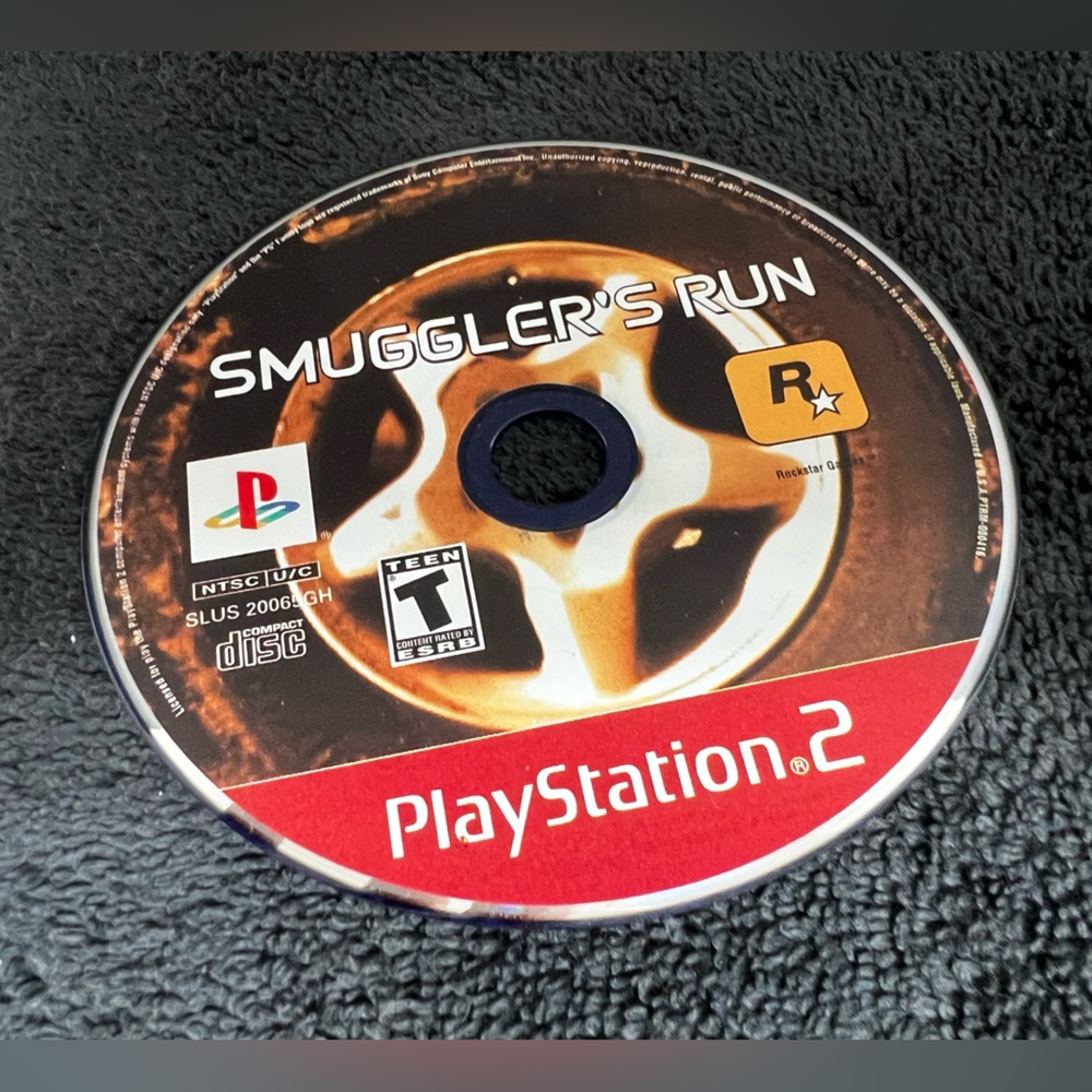 Smuggler’s Run (PS2) – Disc Only, Classic Rockstar Title